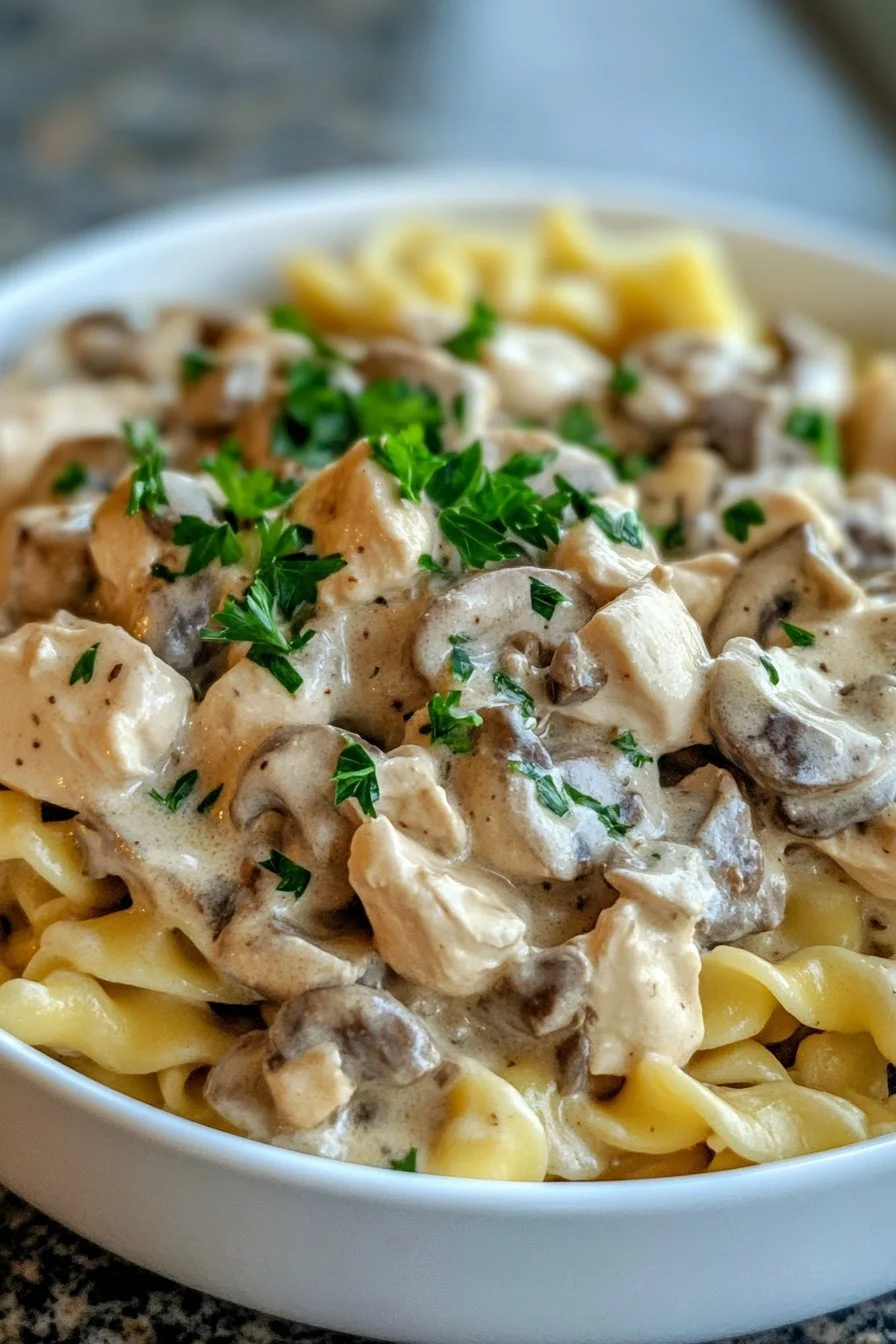 Chicken Stroganoff