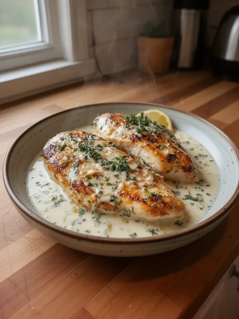 Creamy Garlic Chicken Breasts