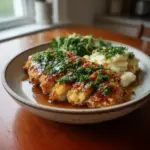 crispy parmesan chicken with a rich garlic sauce 2026 03 07 181724 1