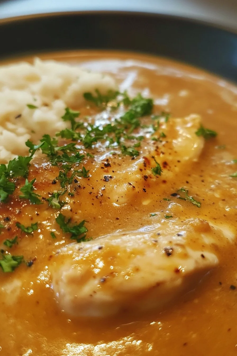Crockpot Chicken and Gravy