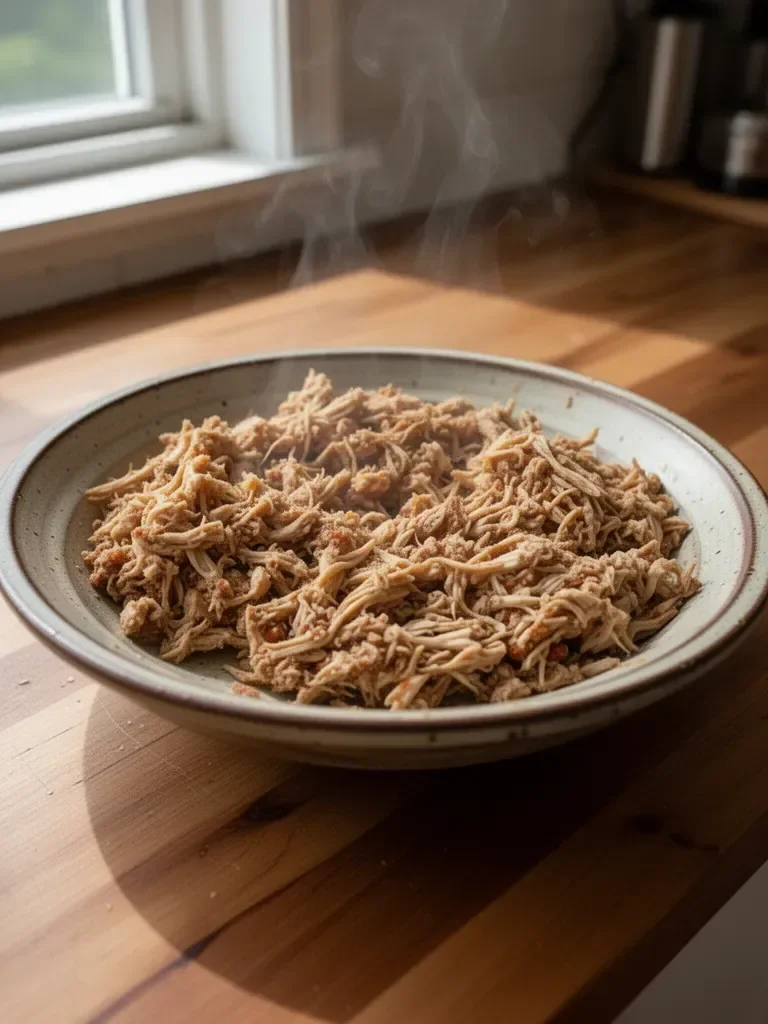 Crockpot Chicken Taco Meat