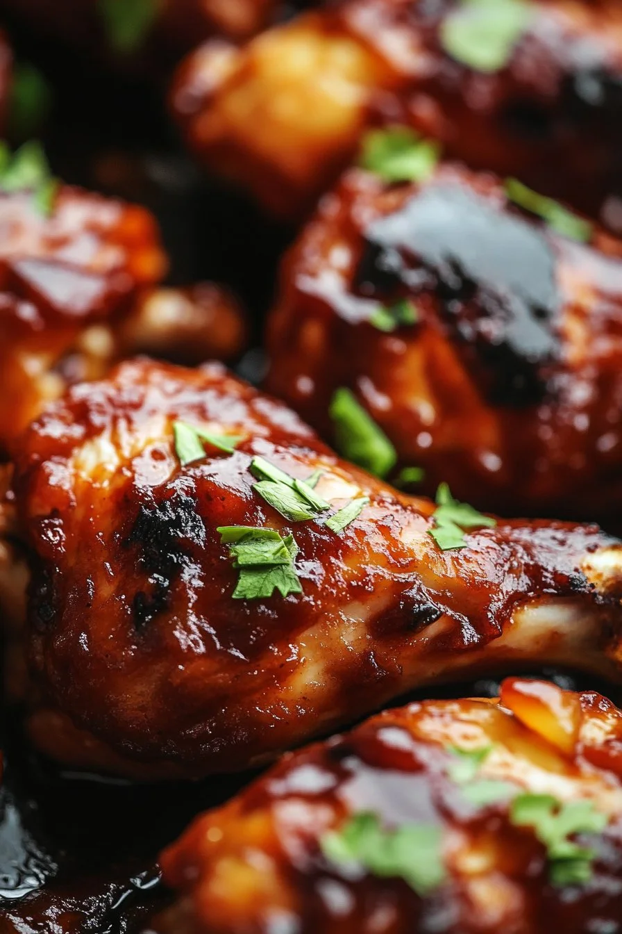 Crockpot Pineapple BBQ Chicken