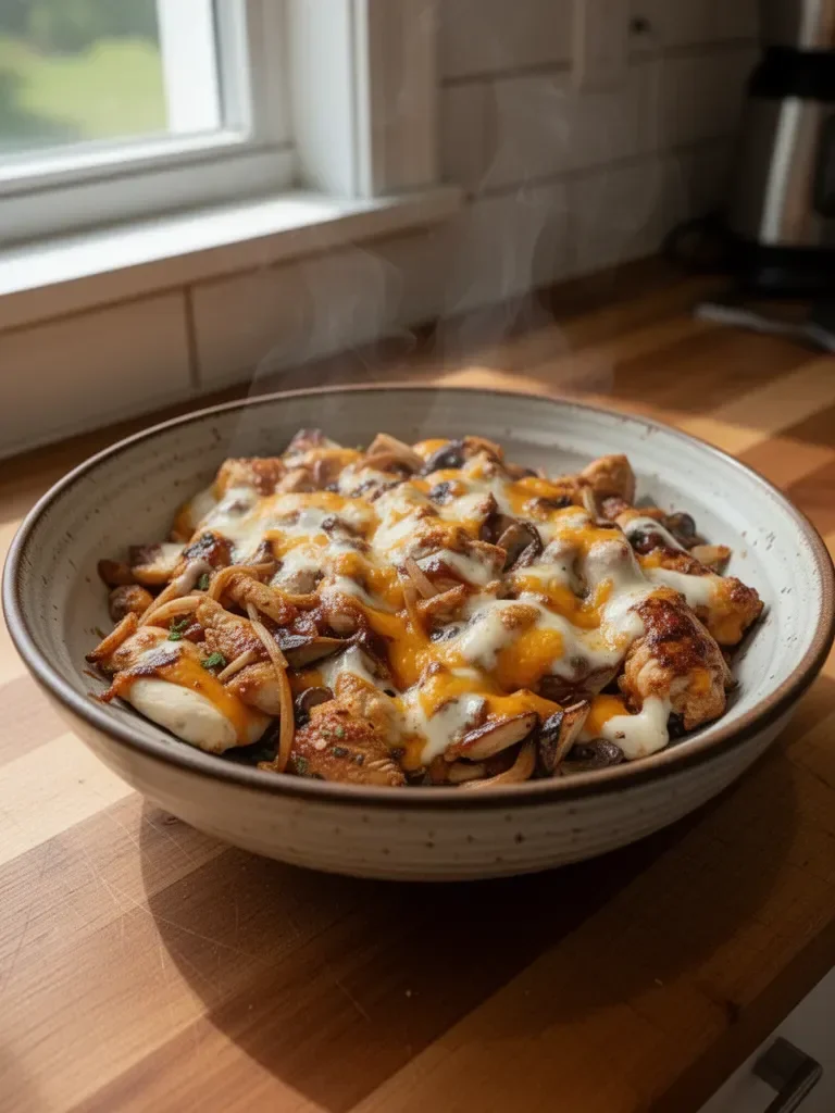Easy Low Carb BBQ Chicken Bowl