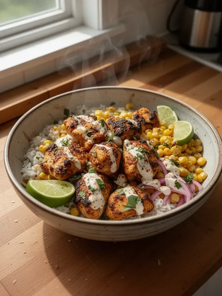 Easy Street Corn Chicken Bowl