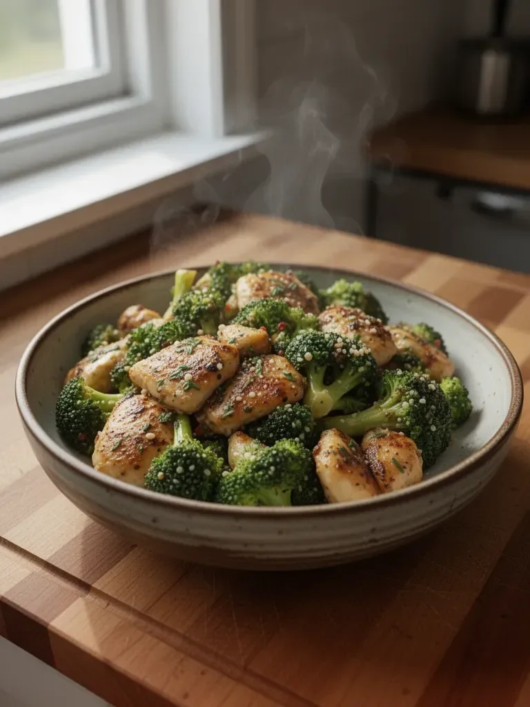 Garlic Butter Chicken Broccoli
