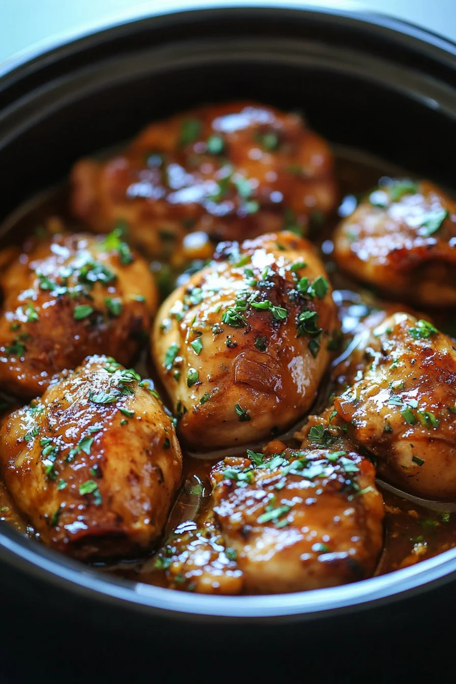 Garlic Butter Chicken Crockpot Recipe