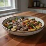 garlic butter steak veggies sheet pan recipe 2026 03 21 165934 1