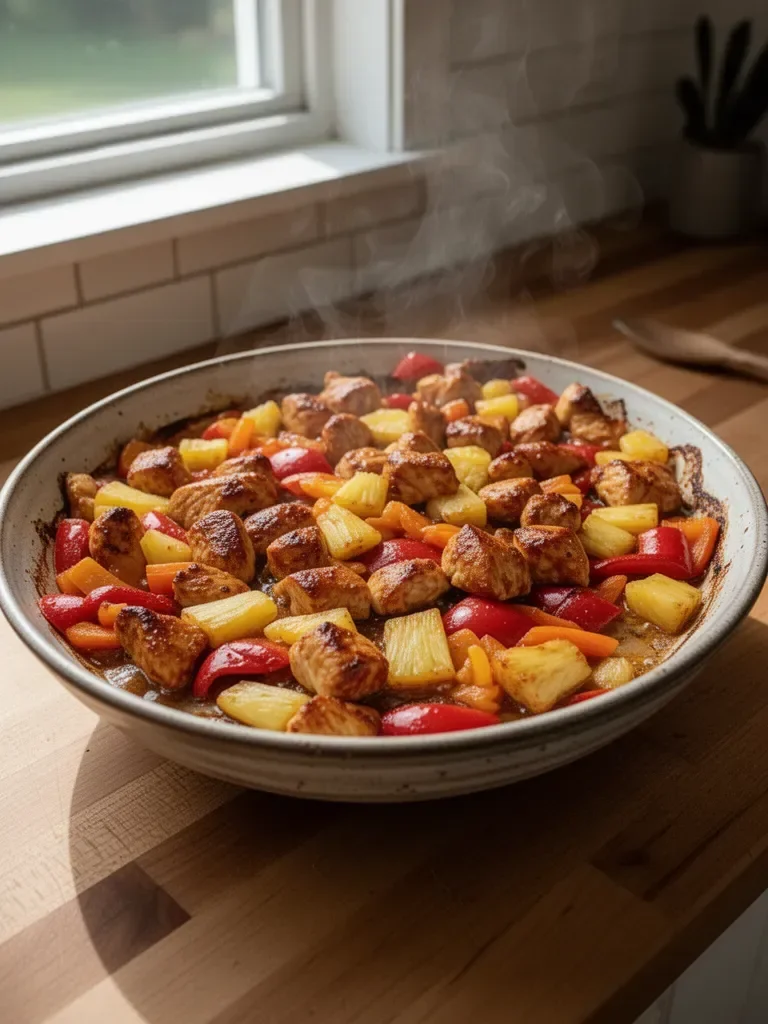 Hawaiian Chicken Dinner