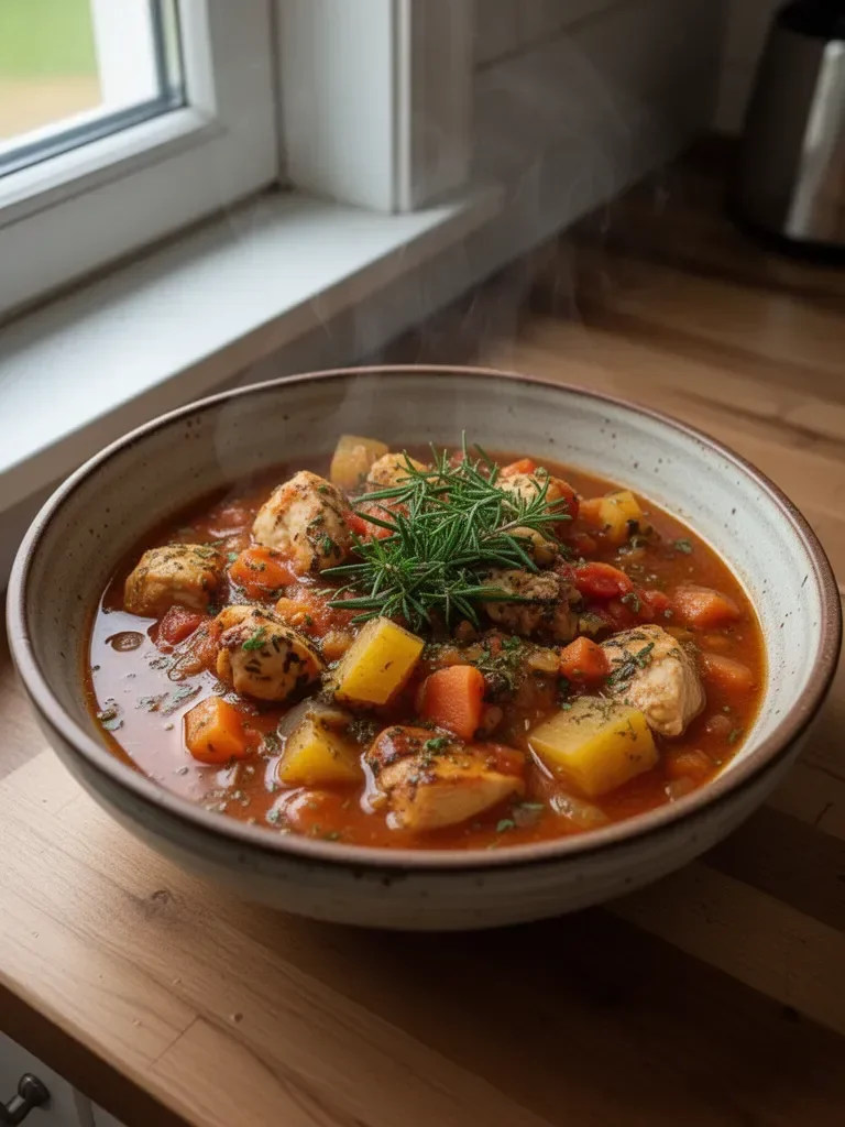 Hearty Chicken and Vegetable Stew