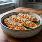 high protein buffalo chicken stuffed zucchini boat 2026 03 16 164149 1