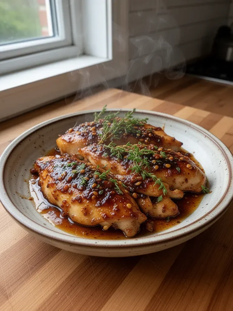 Honey Garlic Chicken Breasts