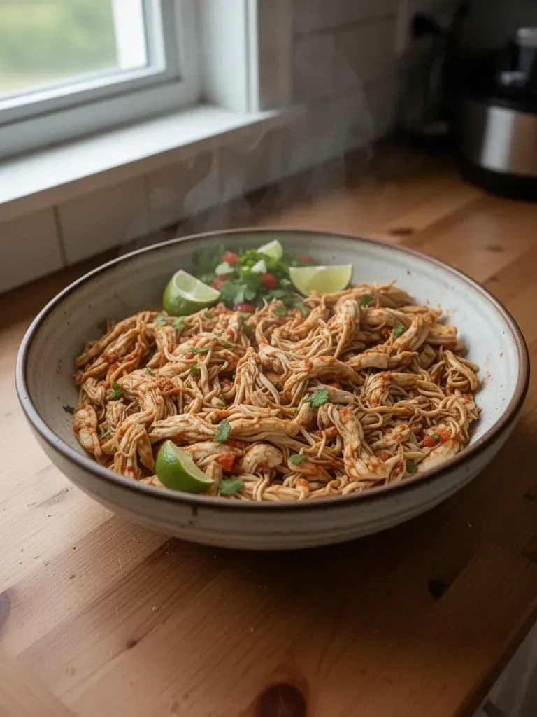 Instant Pot Chicken Tacos