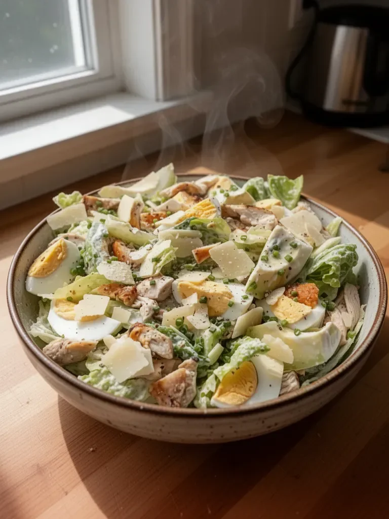 Low Carb Chicken Caesar Salad