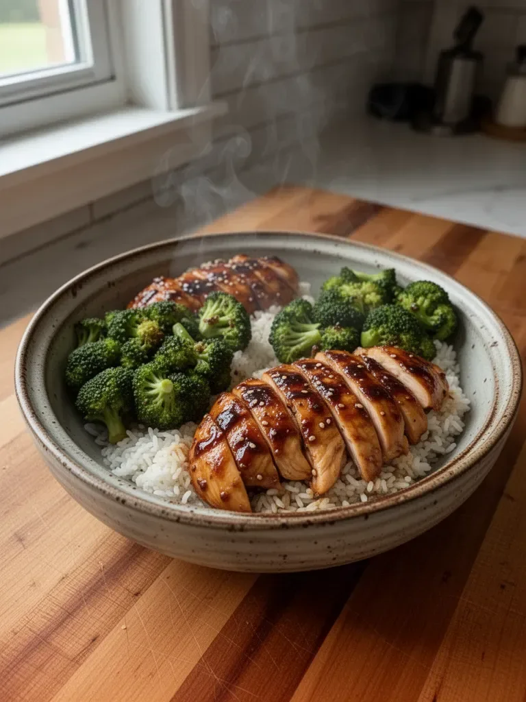 Meal Prep Teriyaki Chicken Bowls