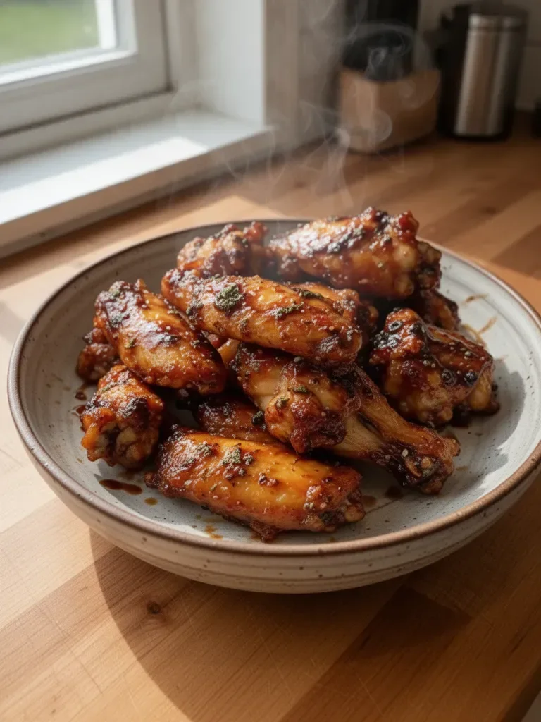Pineapple-Teriyaki Chicken Wings