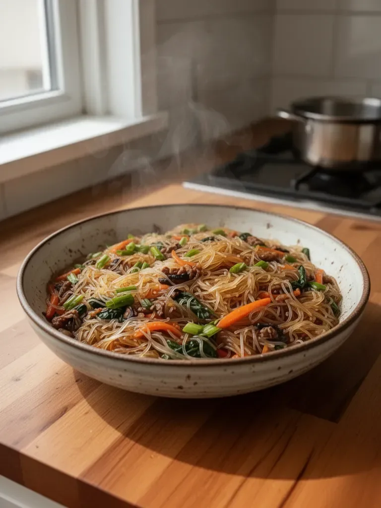 Rice Noodle Stir-Fry