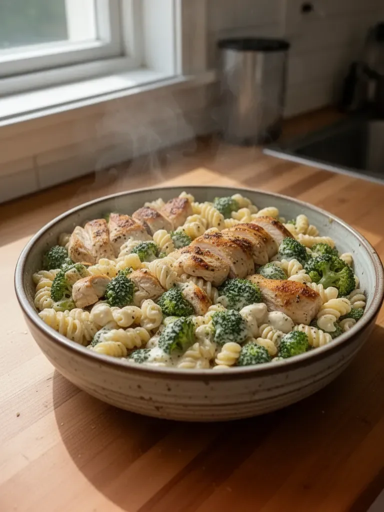 Rotisserie Chicken Broccoli Pasta