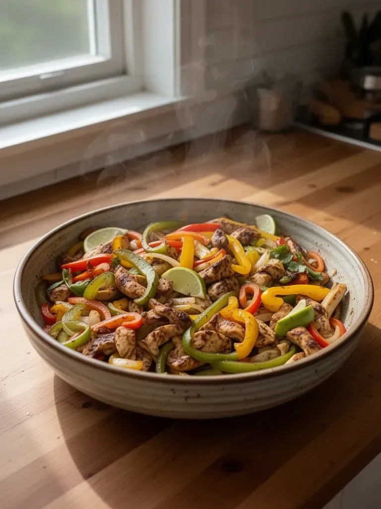 Sheet Pan Chicken Fajitas 4 Sheet Pan Chicken Fajitas