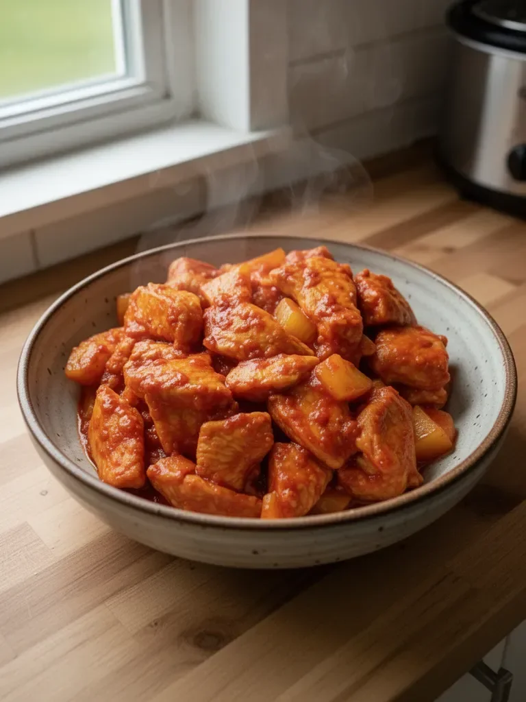 Sweet Hawaiian Crockpot Chicken