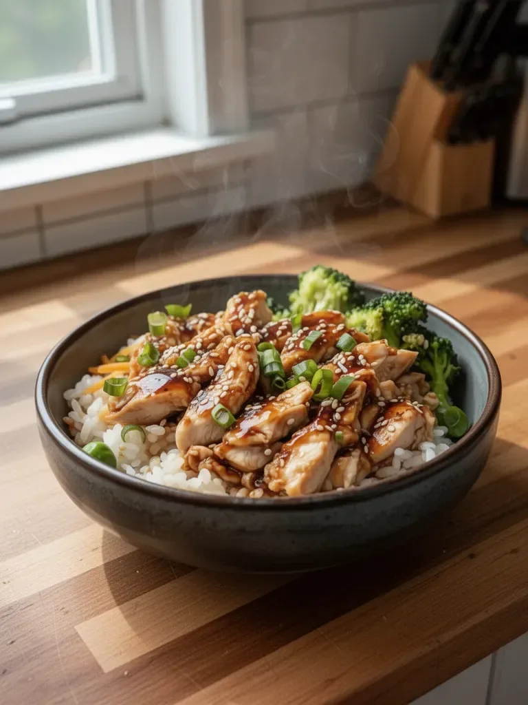 Teriyaki Chicken Rice Bowl