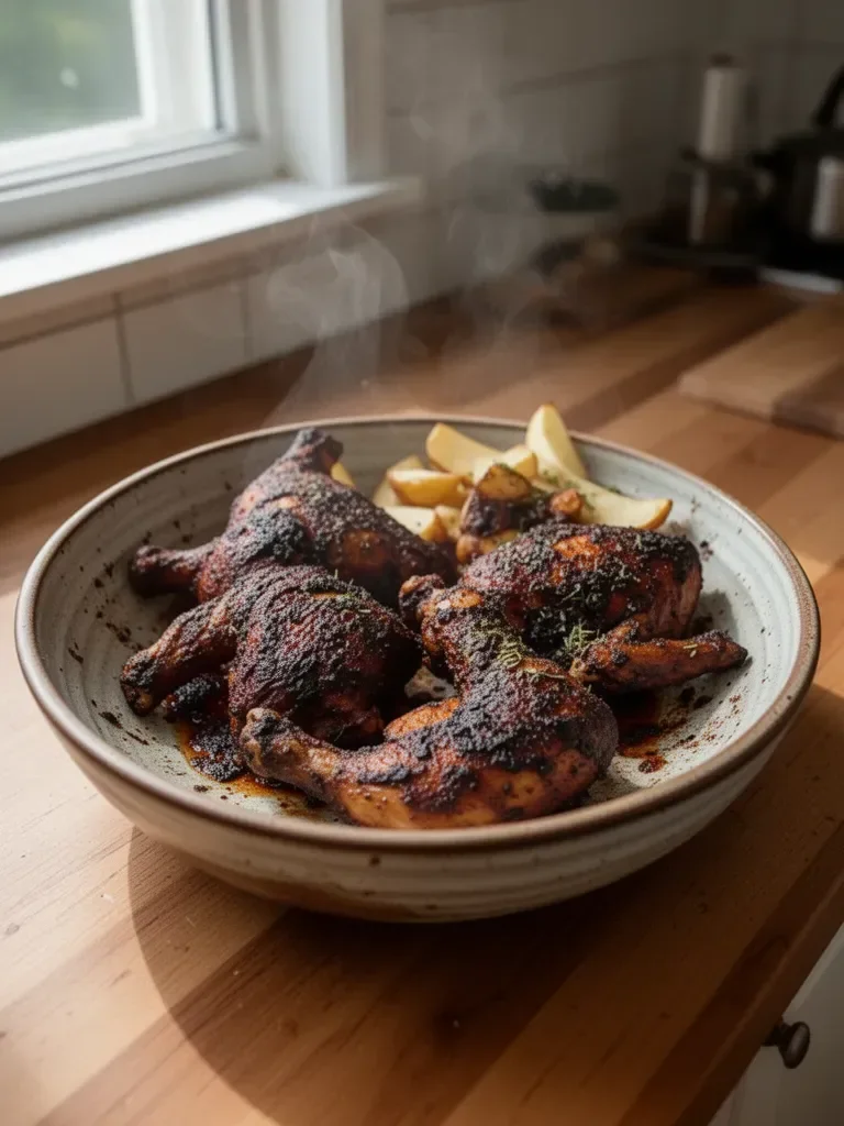 Authentic Jamaican Jerk Chicken