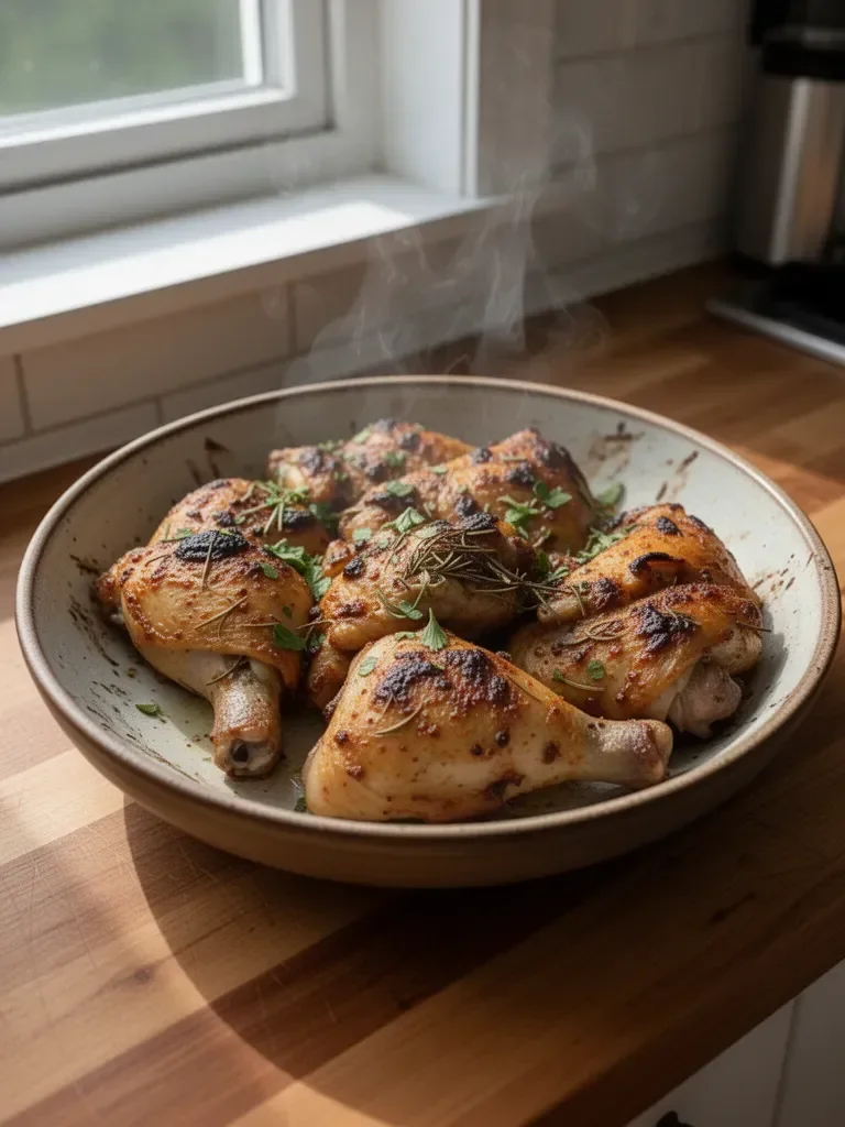 Baked Mediterranean Chicken Thighs