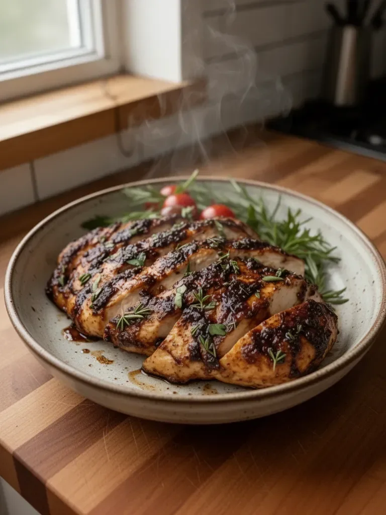 Balsamic Baked Chicken Breast