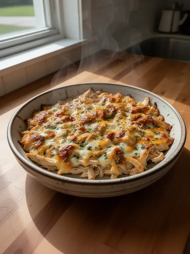 BBQ Ranch Chicken Casserole