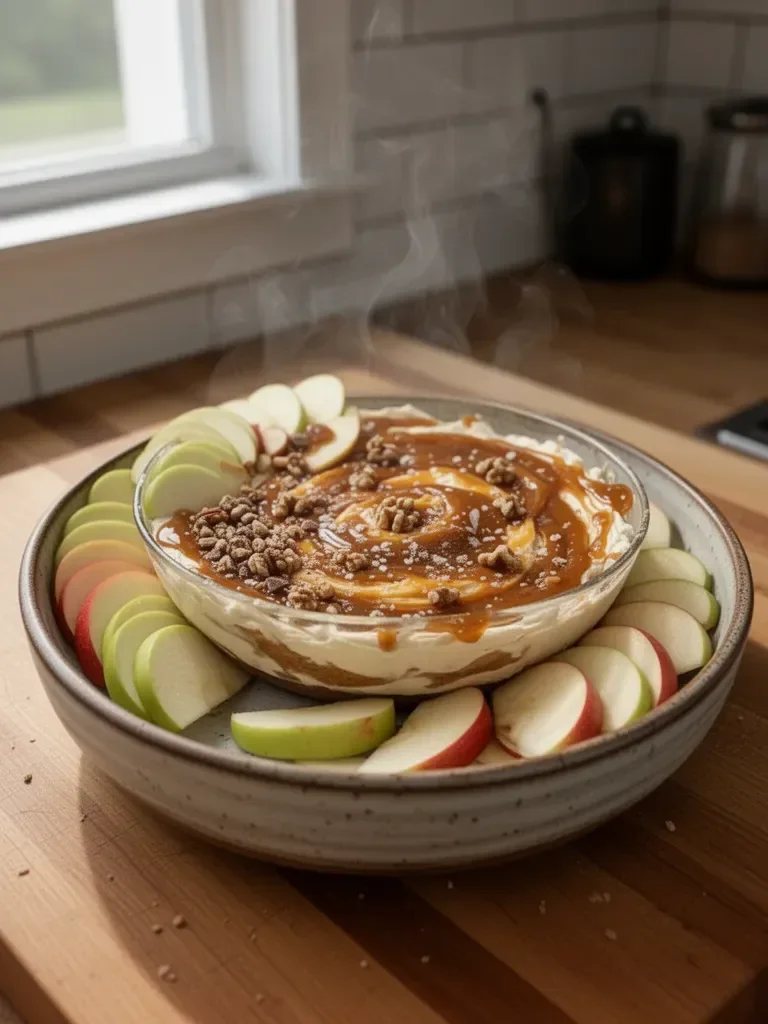 Caramel Apple Cheesecake Dip 4 Caramel Apple Cheesecake Dip