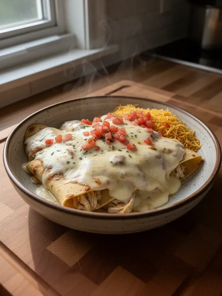 Cheese Chicken Enchiladas