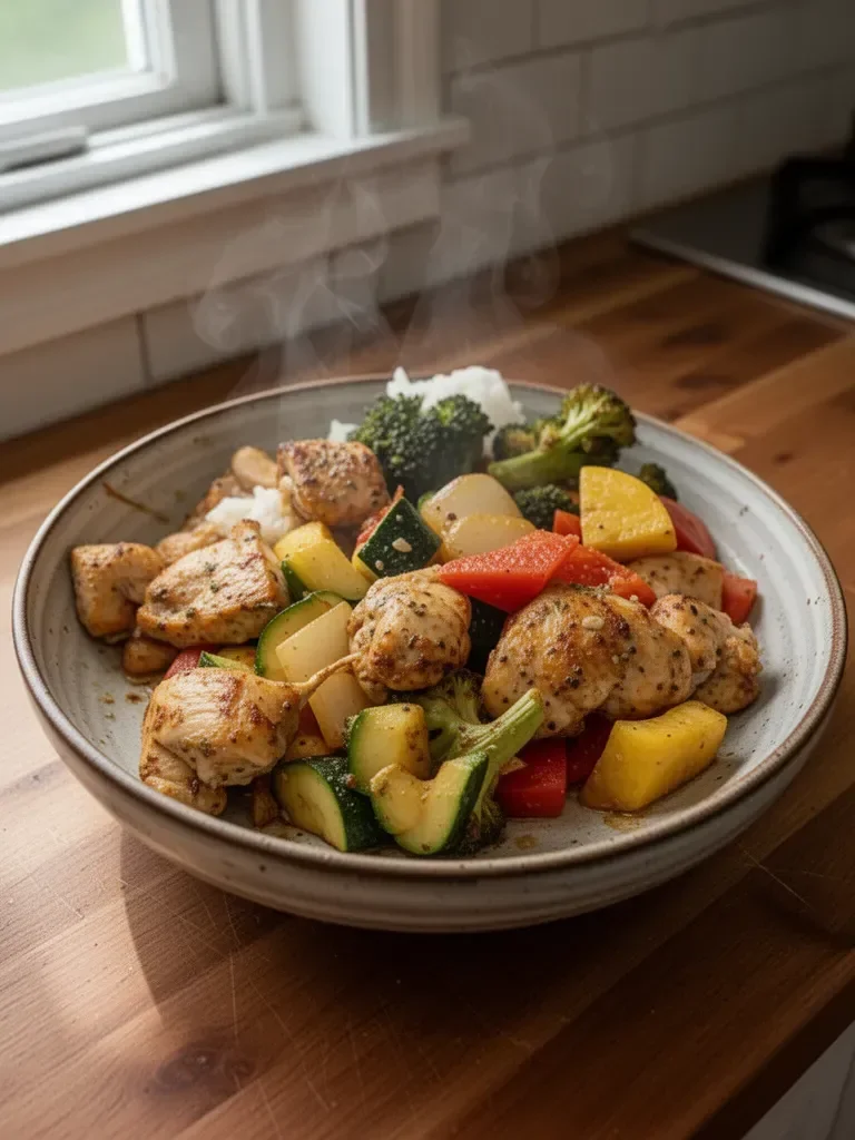 Chicken and Veggie Sheet Pan
