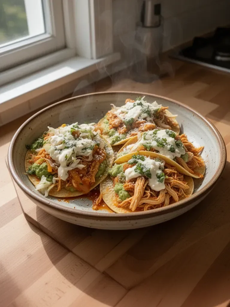 Chicken Tinga Tacos