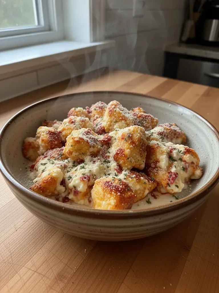 Cottage Cheese Parmesan Firecracker Chicken