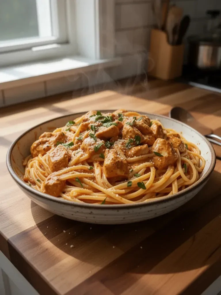 Cowboy Butter Chicken Linguine