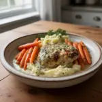 creamy herb chicken with mashed potatoes and honey 2026 04 10 180517 1