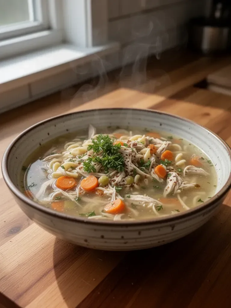 Crock Pot Chicken Noodle Soup