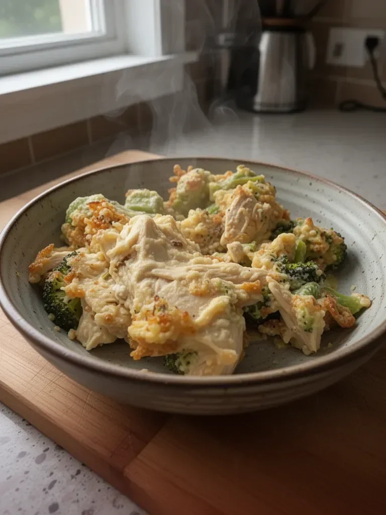 Easy Chicken Broccoli Casserole