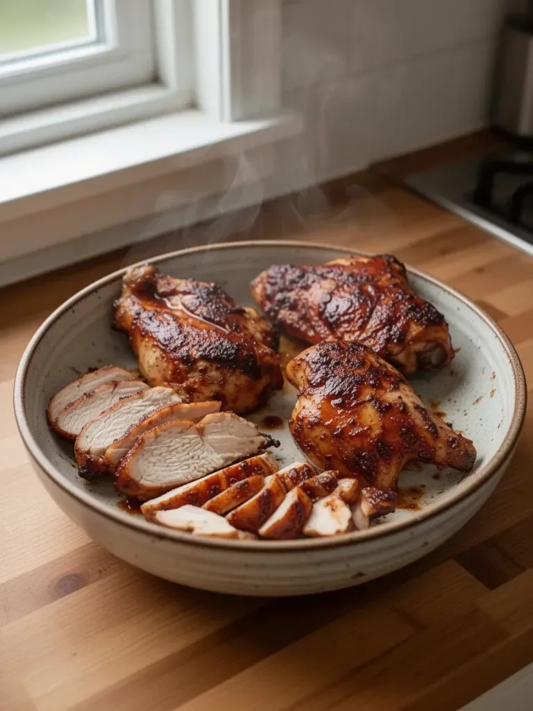 Easy Juicy BBQ Chicken