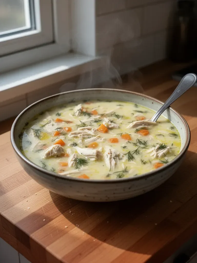 Greek Lemon Chicken Soup (Avgolemono)
