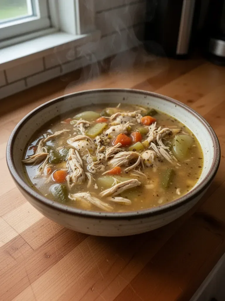 Green Chile Stew With Chicken