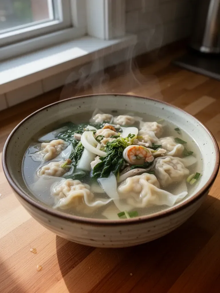 Homemade Wonton Soup