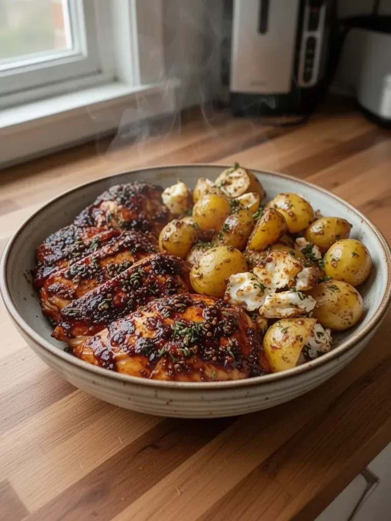 Honey BBQ Chicken Potatoes