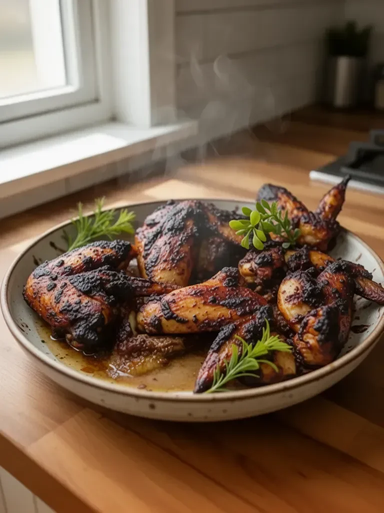 Jamaican Jerk Chicken Wings