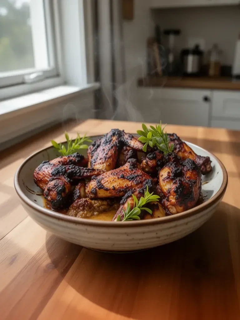 Jamaican Jerk Chicken Wings