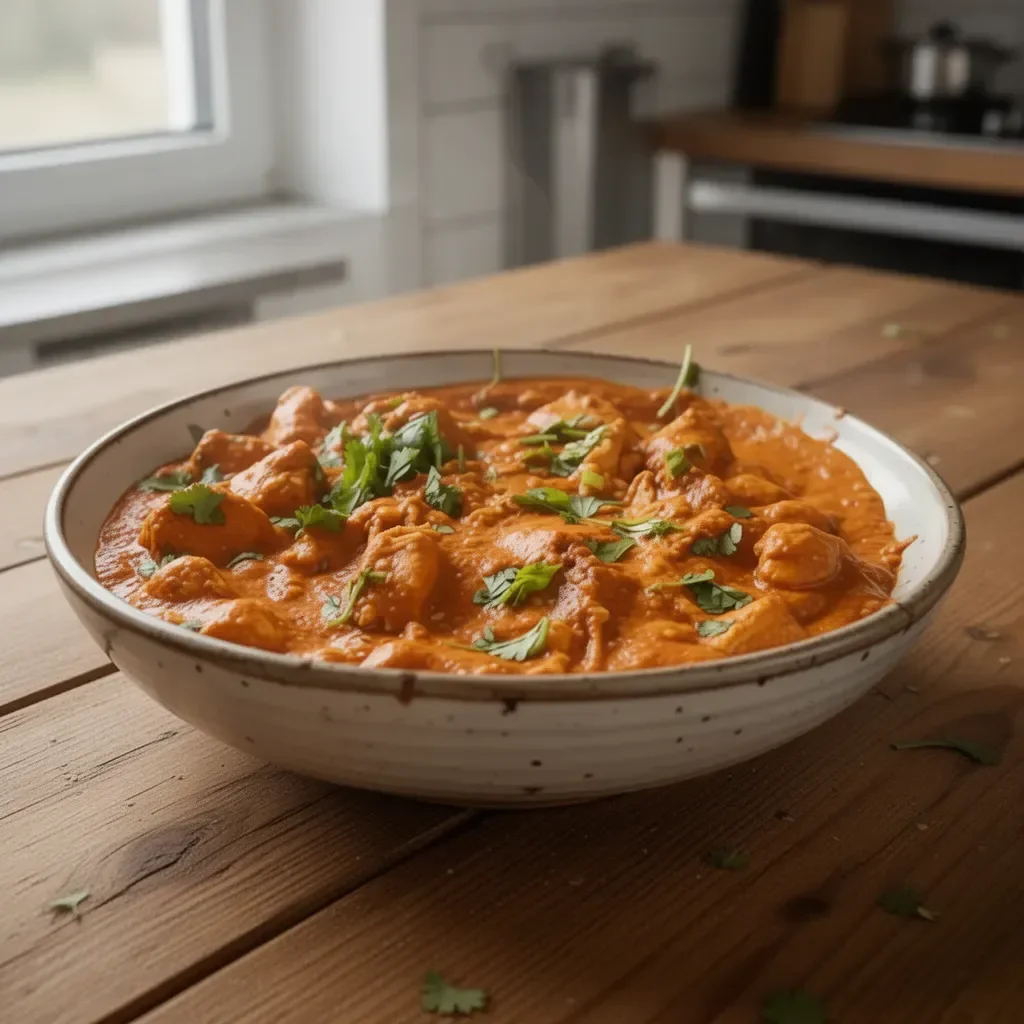 Delicious chicken tikka masala dish inspired by Jamie Oliver's recipe.