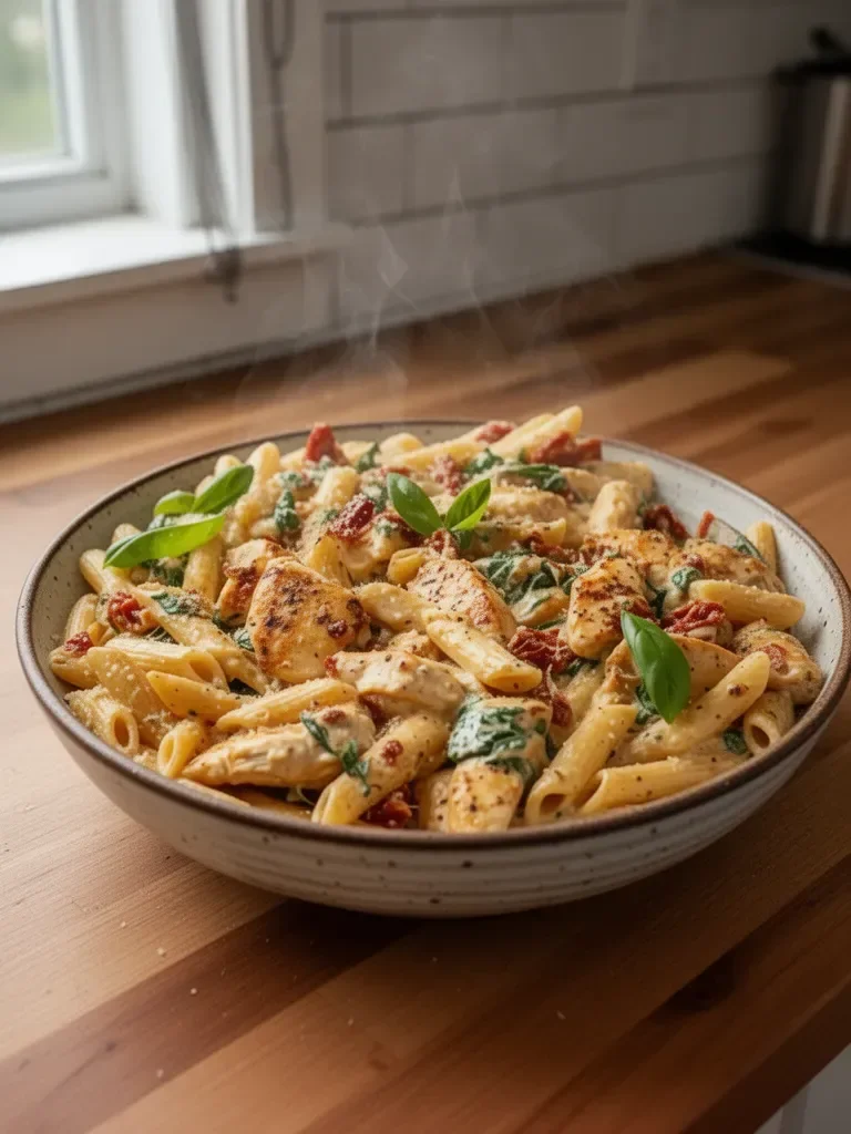 Parmesan Marry Me Chicken Pasta