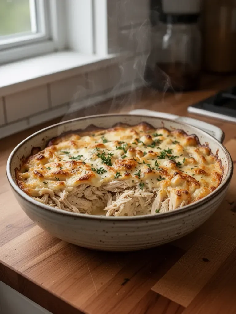 Rotisserie Chicken Casserole