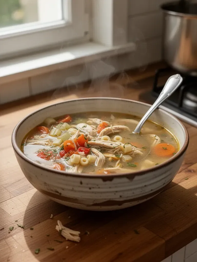 Sicilian Chicken Soup