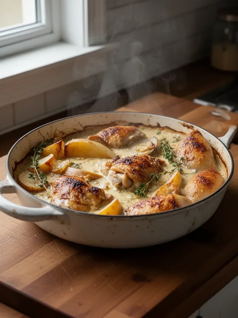 Simple French Chicken Casserole