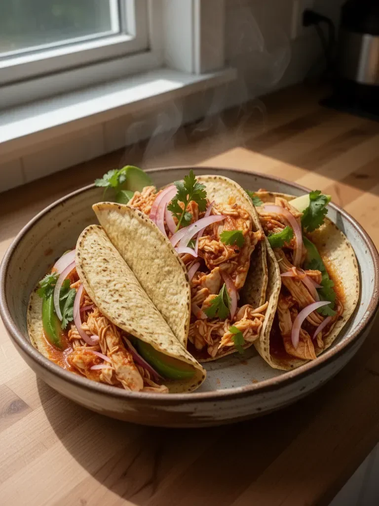 Slow Cooker Chicken Tinga